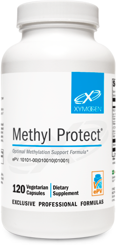 XYMOGEN Methyl Protect - Optimal Methylation Formula with Methyl Folate, Vitamin B12 (Methylcobalamin b12), Riboflavin + B6 Vitamins - Cognitive, Homocysteine + Heart Health Supplements (120 Capsules)