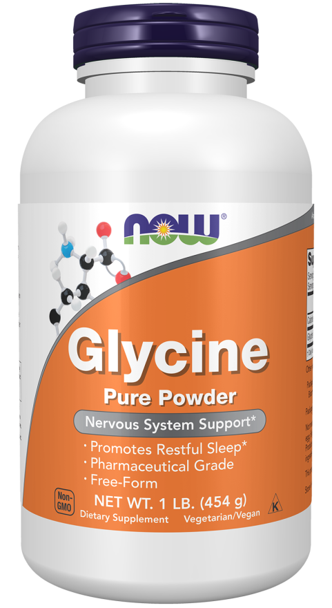 NOW Foods Glycine Pure Powder, 1 lb.