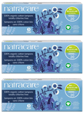 Regular Non-Applicator Organic Cotton Tampons (20 Count) - 3 Pack