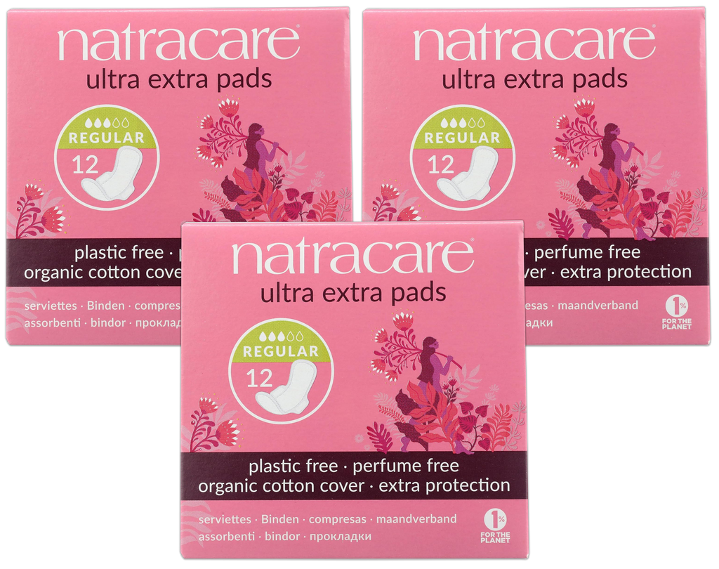 Ultra Extra Regular Pads with Wings - 3 Pack
