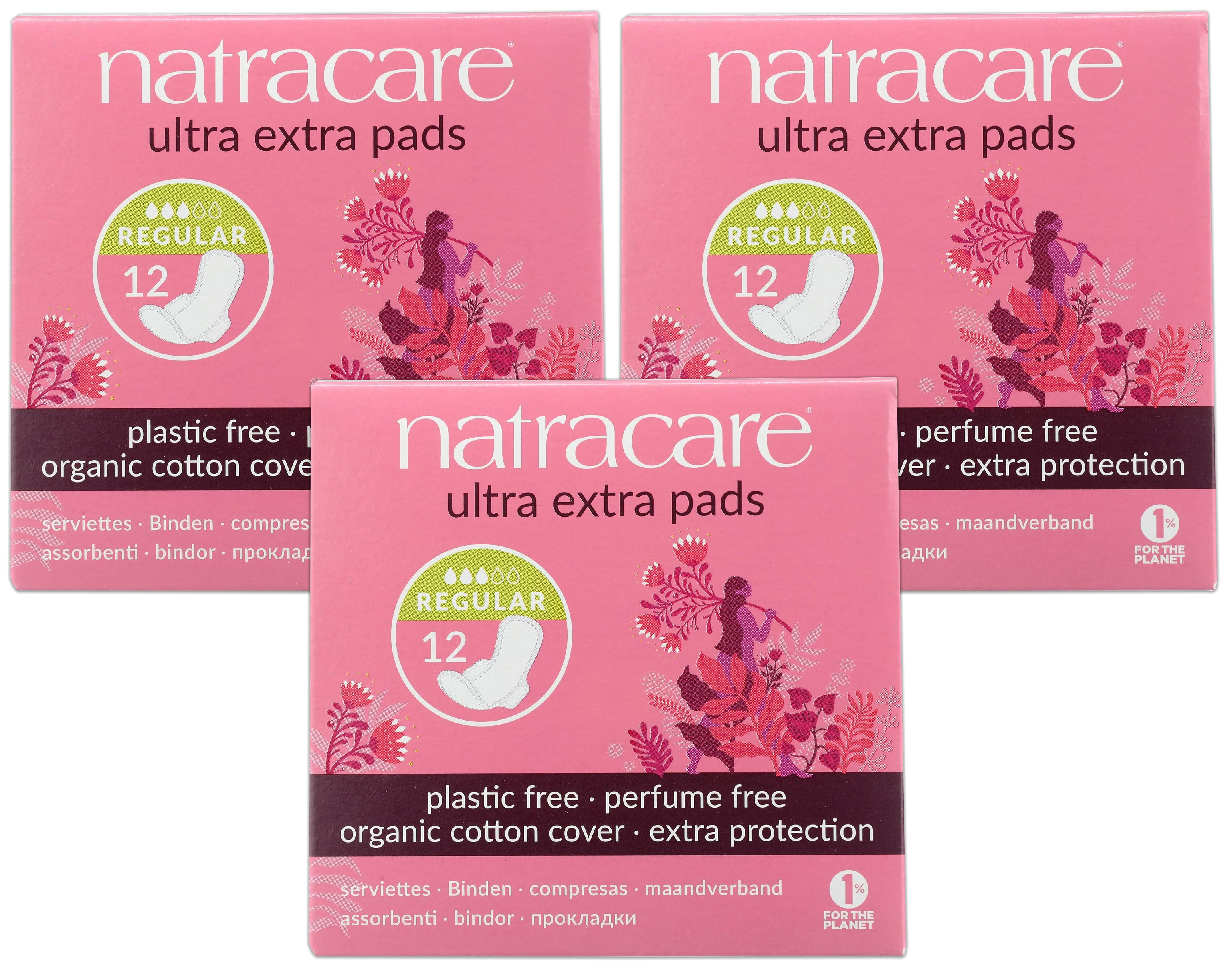 Ultra Extra Regular Pads with Wings - 3 Pack