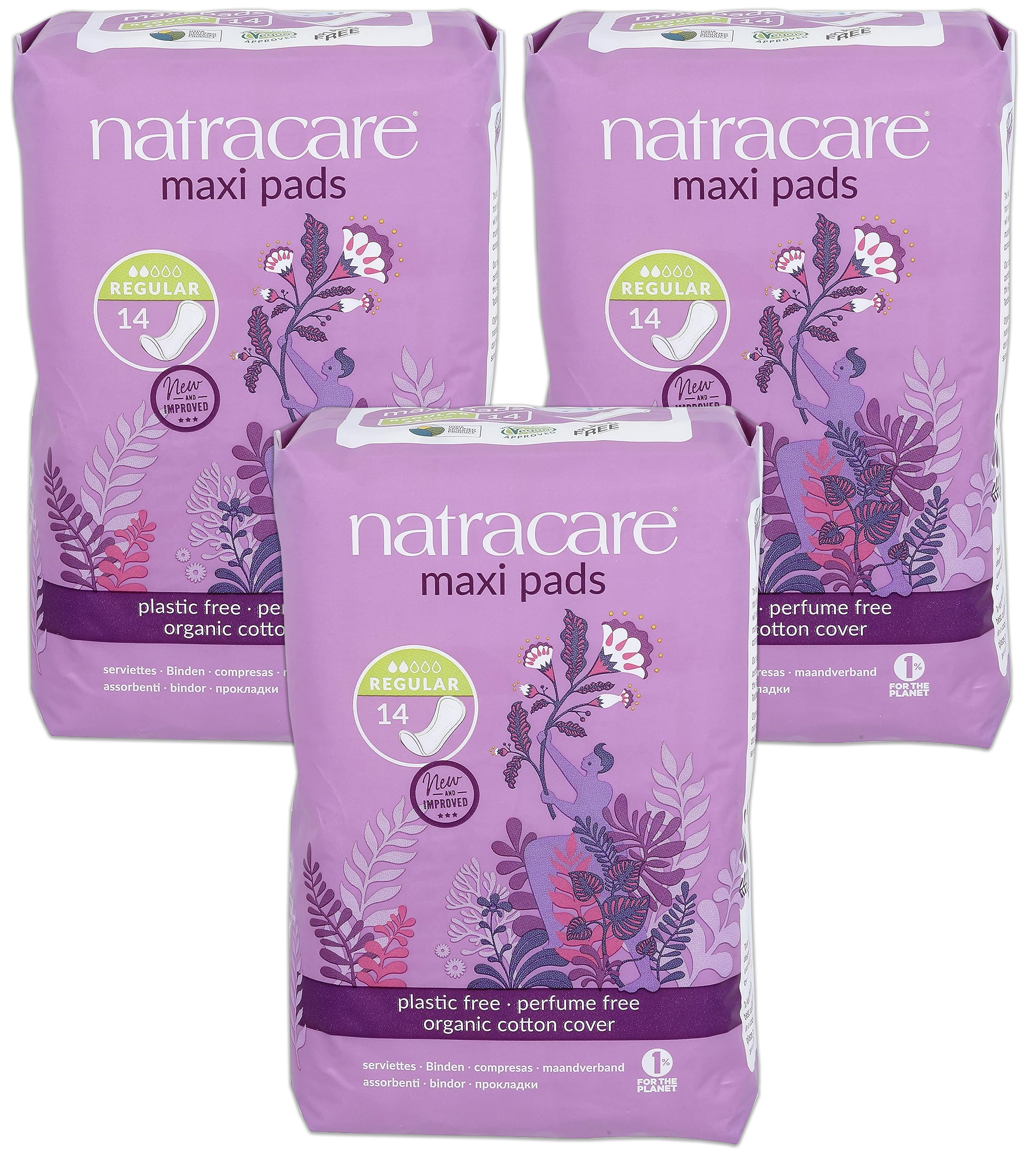 Regular Maxi Pads - 3 Pack