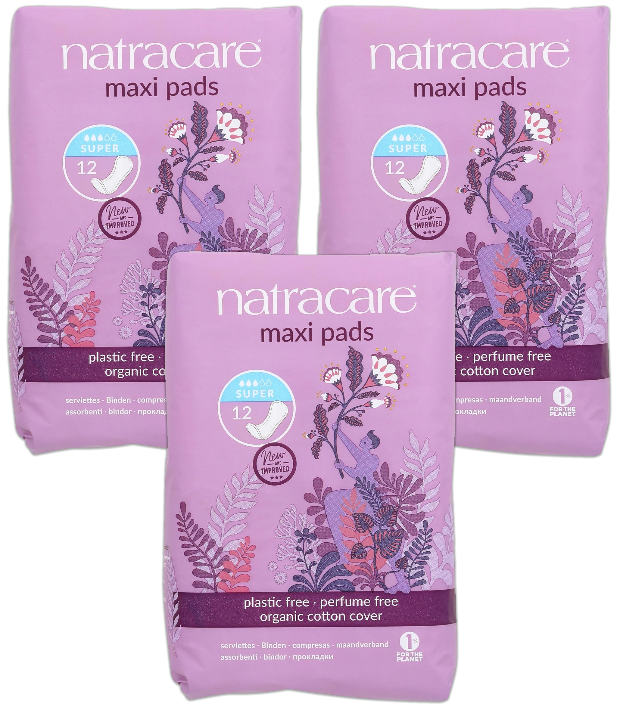 Super Maxi Pads - 3 Pack