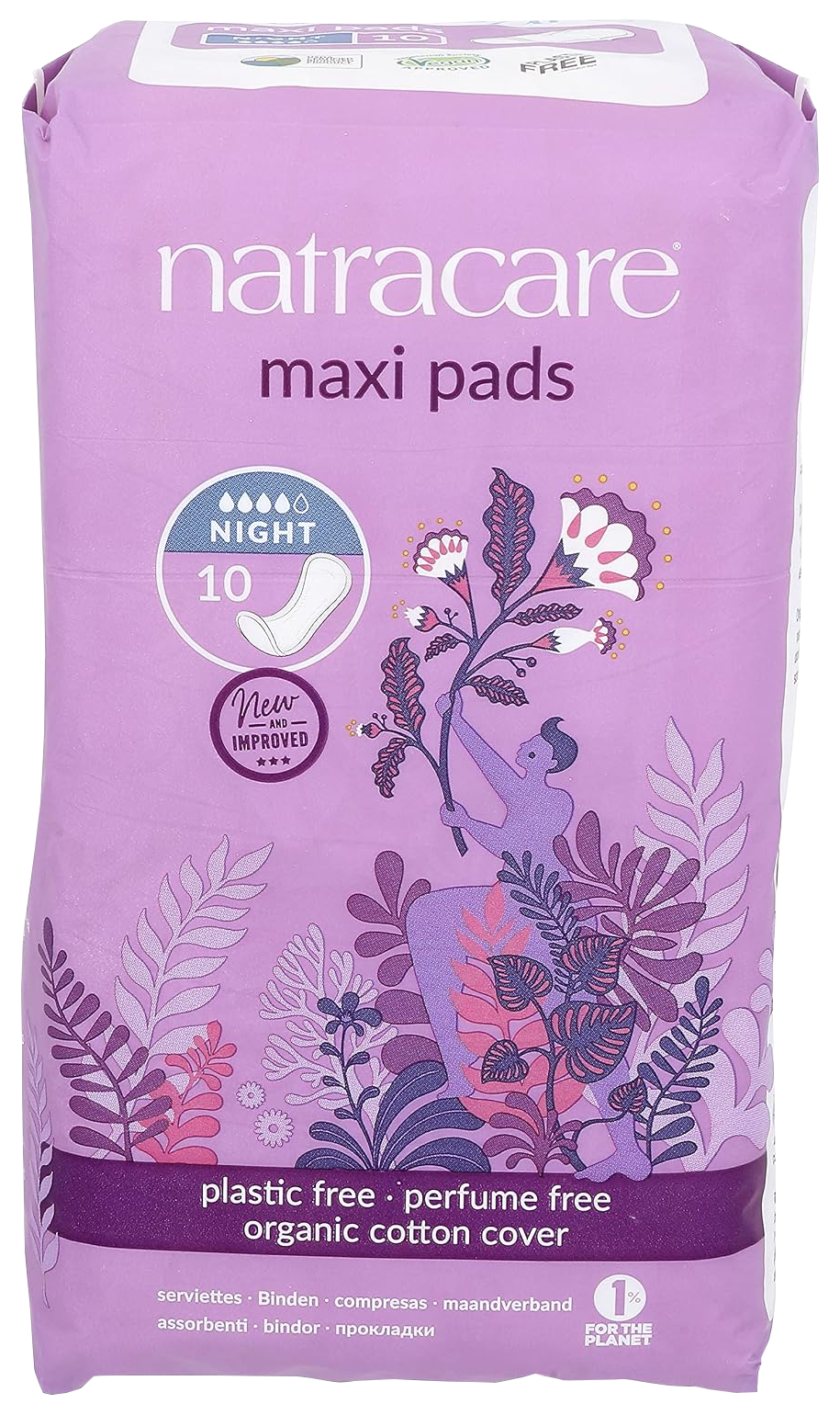 Night Time Maxi Pads - 1 Pack