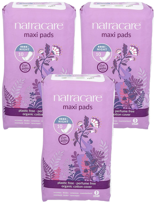 Night Time Maxi Pads - 3 Pack