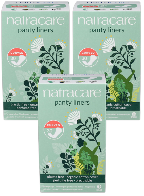 Curved Panty Liners - 3 Pack