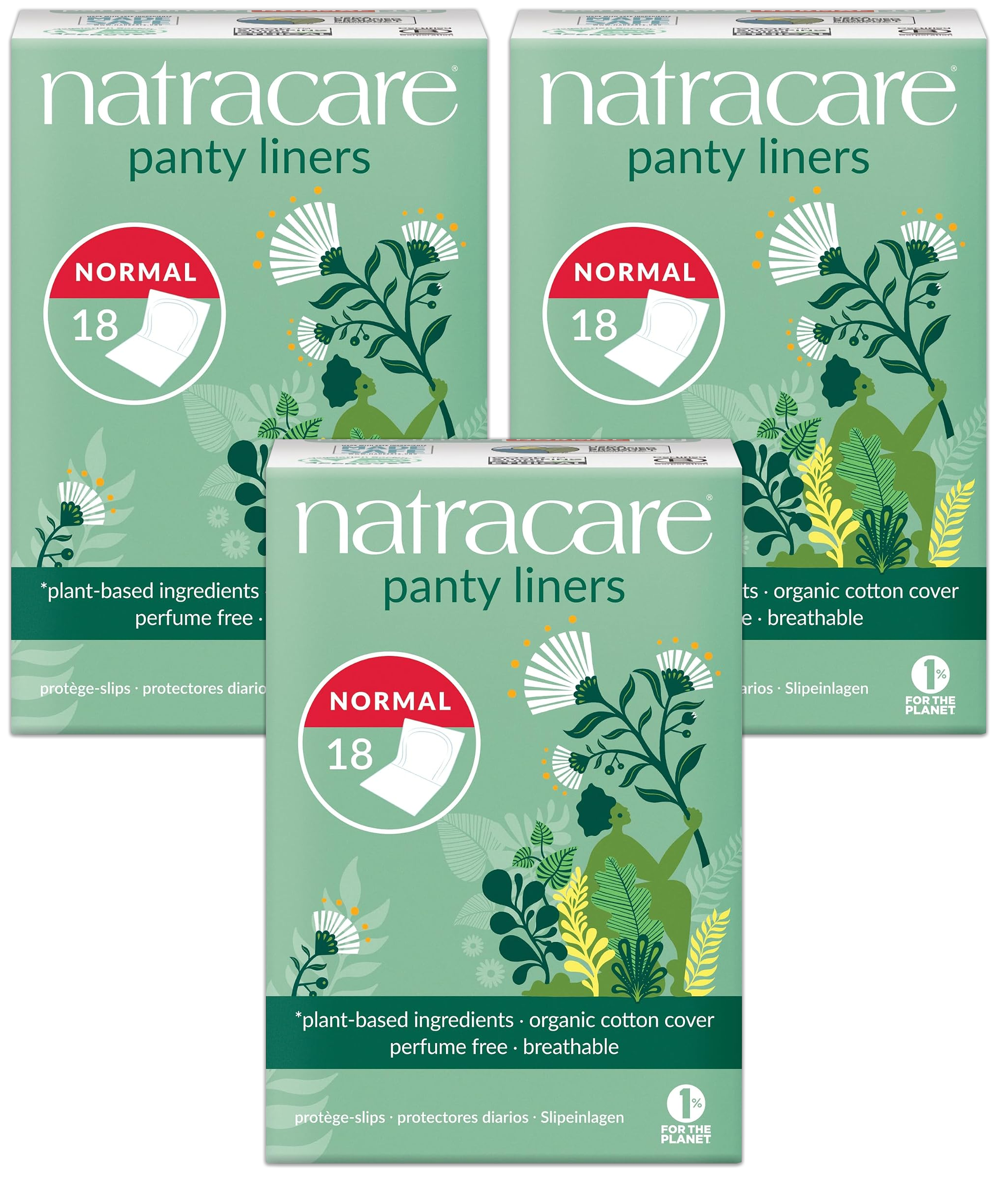 Normal Panty Liners - 3 Pack