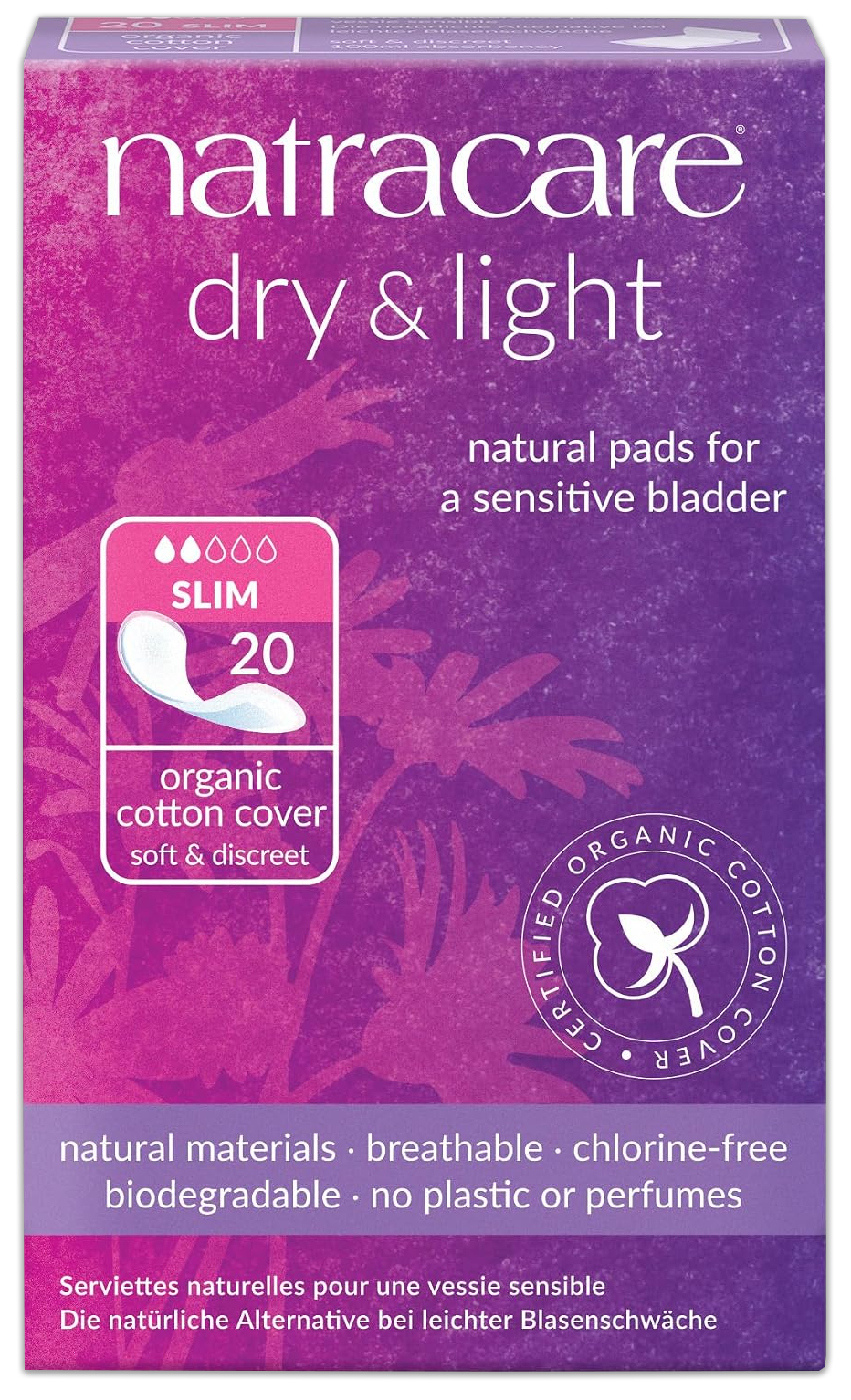 Dry & Light Slim Incontinence Pads - 1 Pack
