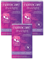 Dry & Light Slim Incontinence Pads - 3 Pack
