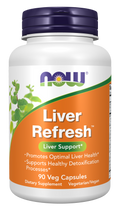 NOW Foods Liver Refresh Veg Capsules, 90 Count