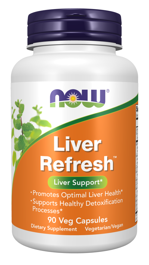 NOW Foods Liver Refresh Veg Capsules, 90 Count