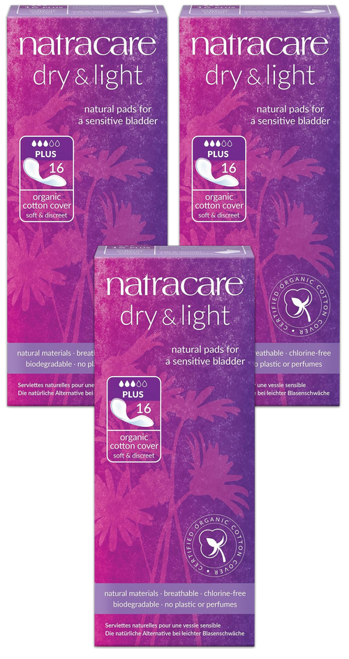 Dry & Light Plus Incontinence Pads - 3 Pack