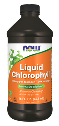 NOW Foods Chlorophyll Liquid, Mint, 16 fl. oz.