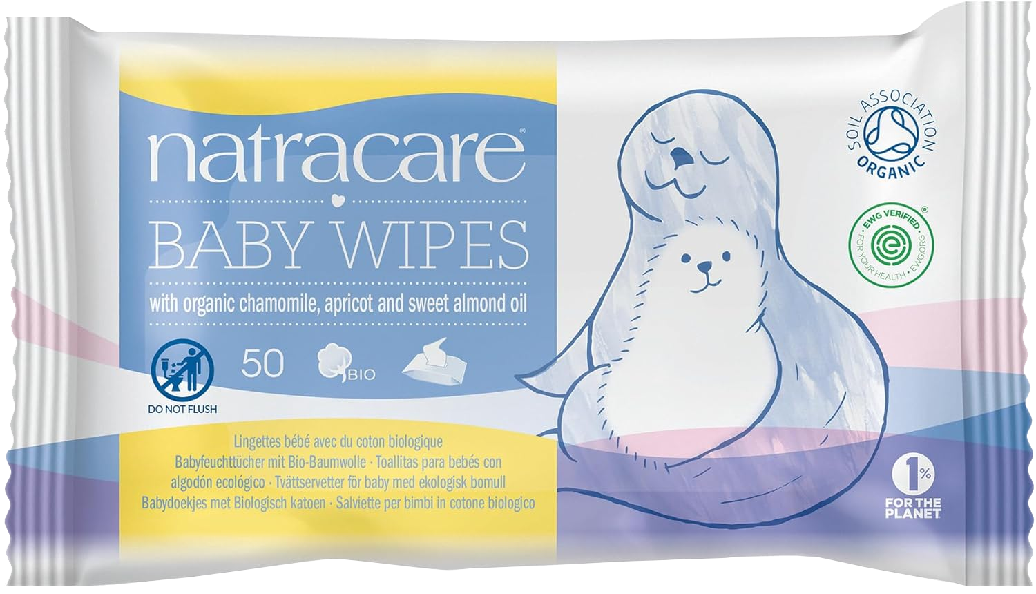 Organic Baby Wipes - 1 Pack