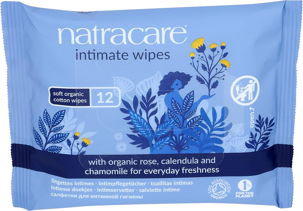 Organic Intimate Wipes - 1 Pack