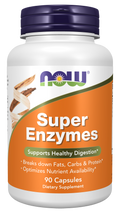 NOW Foods Super Enzymes Capsules, 90 Count