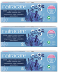 Super Plus Non-Applicator Organic Cotton Tampons - 3 Pack