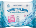 Safe to Flush Moist Tissues - 1 Pack