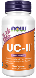 NOW Foods UC-II Type II Collagen 40 mg Capsules, 120 Count