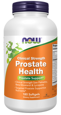NOW Foods Prostate Health, Clinical Strength Softgels, 180 Count