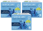 Regular Non-Applicator Organic Cotton Tampons (10 Count) - 3 Pack