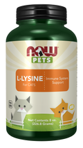 NOW Pets L-Lysine for Cats Powder, 8 oz.