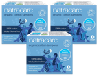 Super Non-Applicator Organic Cotton Tampons (10 Count) - 3 Pack