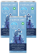 Super Organic Cotton Tampons with Applicator - 3 Pack