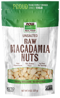 NOW Foods Macadamia Nuts, Raw & Unsalted, 8 oz.