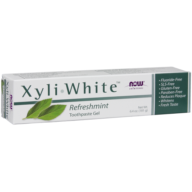 NOW Foods XyliWhite Refreshmint Toothpaste Gel, 6.4 oz.