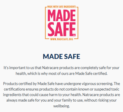 MADE SAFE Certified